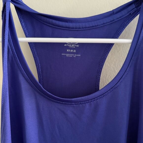Athletic Works Blue and Purple Tank Top Racerback Style - Picture 2 of 3